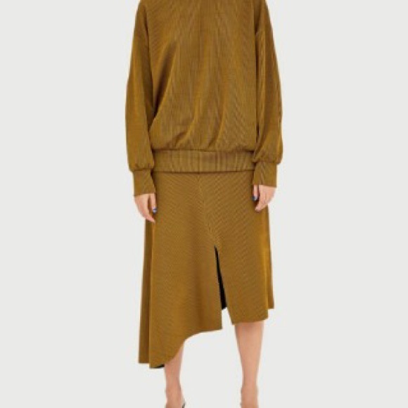 Zara midi skirt with elastic waistband - Picture 2 of 5